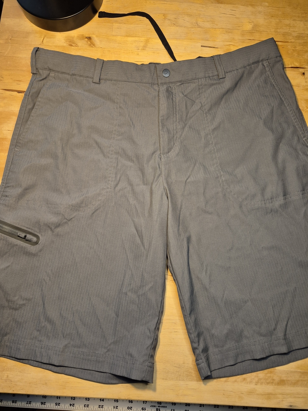 Nike Men's Gray Active Hybrid Shorts 4986